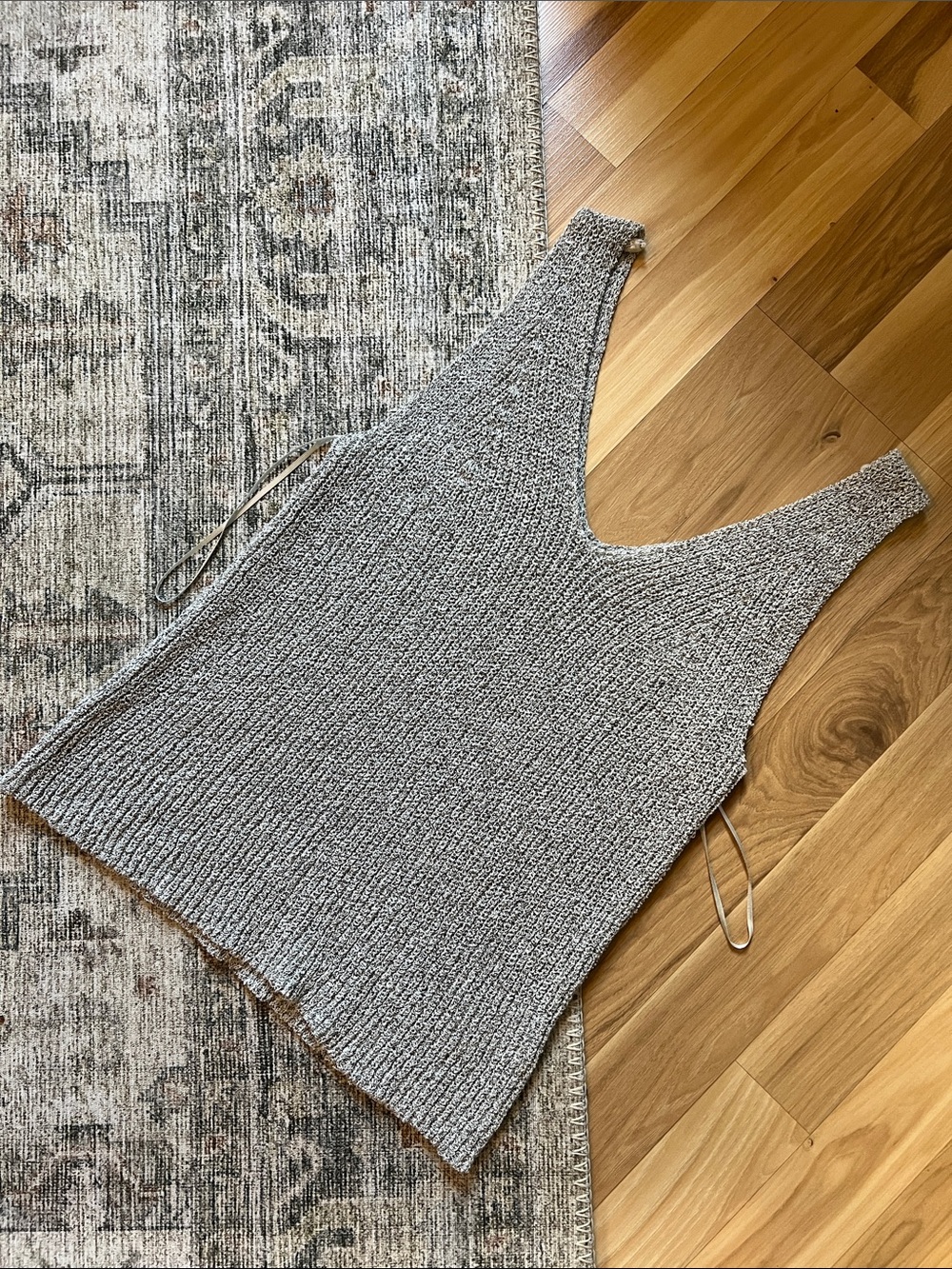 Gray Sweater Tank